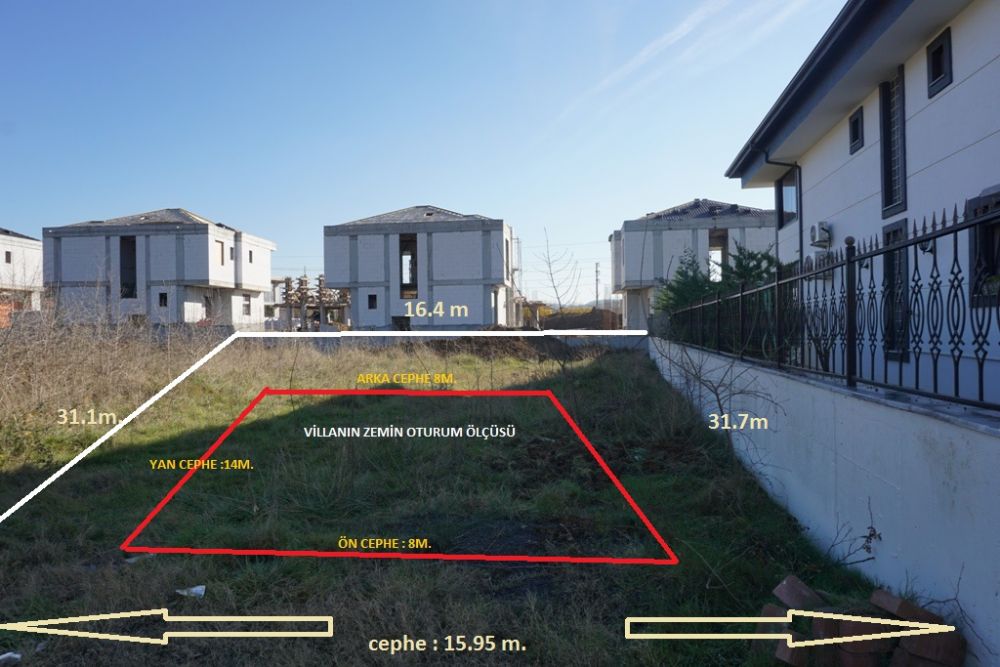 ŞİLE SATILIK İMARLI ARSA ÇAVUŞ MAHALLESİ 500 M2 